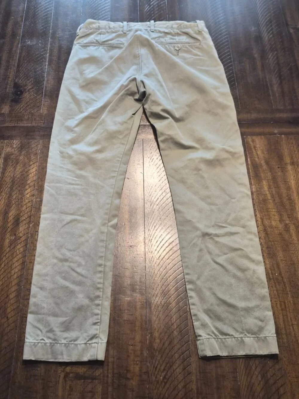 J Crew Pants Mens 30x30 Green Broken In Khaki Cotton Military Field Trouser G711